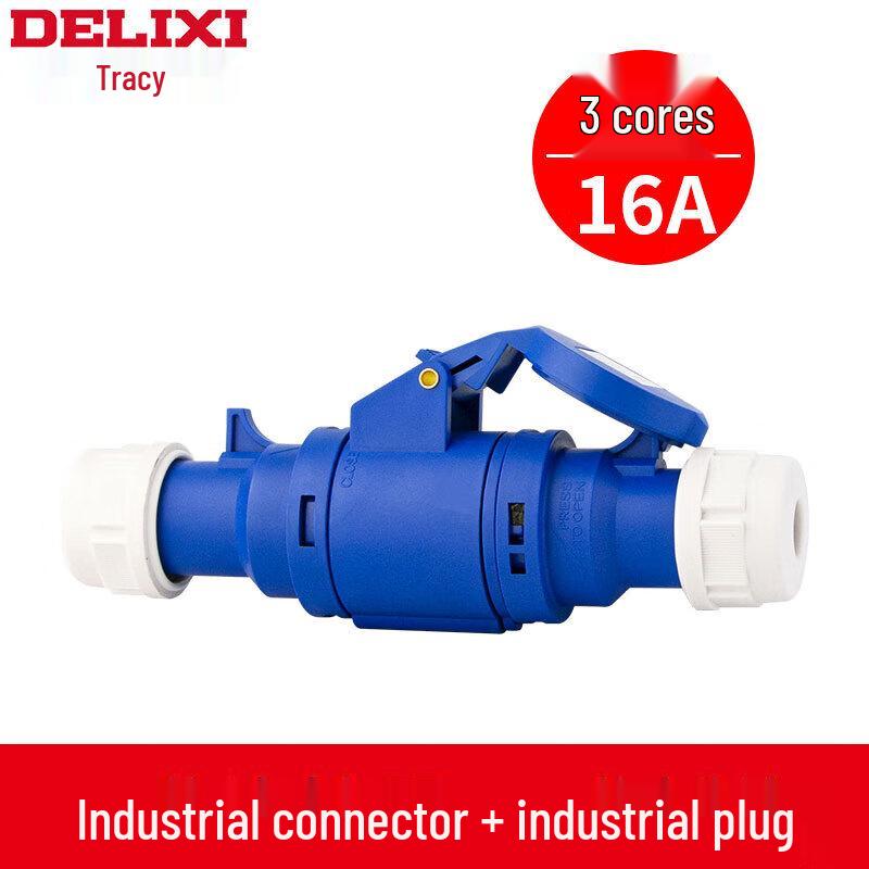 Delixi Electric IP44 Industrial Plug & Socket Connector