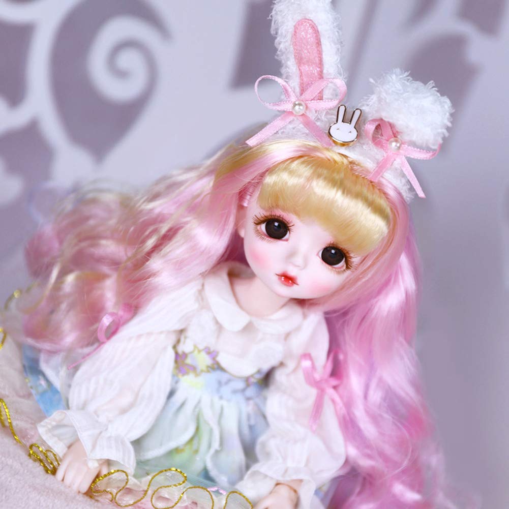 ICY Fortune Days 28cm BJD 28 Ball Jointed Full Set of Clothes and Best Gift for Girls 1/6 Doll, Doll, Shoes, 6+ (Yuki)
