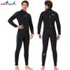 5mm Neoprene Wetsuit Men Women Full Body Thermal Dive Suit With Fleece Lining Scuba Diving Snorkeling Surfing Cold