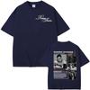 T-Shirt Bachata Romeo Santos Stile Vintage Foto Era Aventura Stampa Fotografica Cotone Nero Streetwear Merchandising per Fan