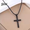 Dainty Pendant Necklace for Men Women Titanium Steel Cuban Chain
