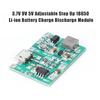 1-10PCS HW-357 3.7V 9V 5V Adjustable PCB Step Up 18650 Li-ion Battery Charge Discharge Power Bank Charger Module 18650 Battery