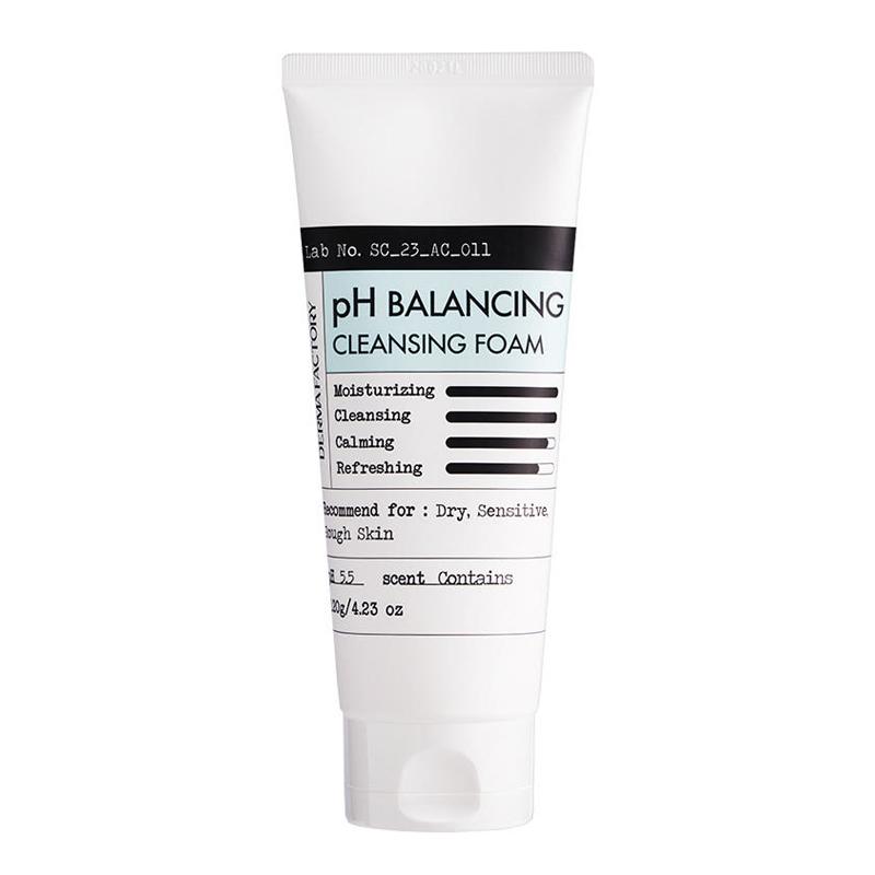 [DERMA FACTORY] pH Balancing Cleansing Foam 120g