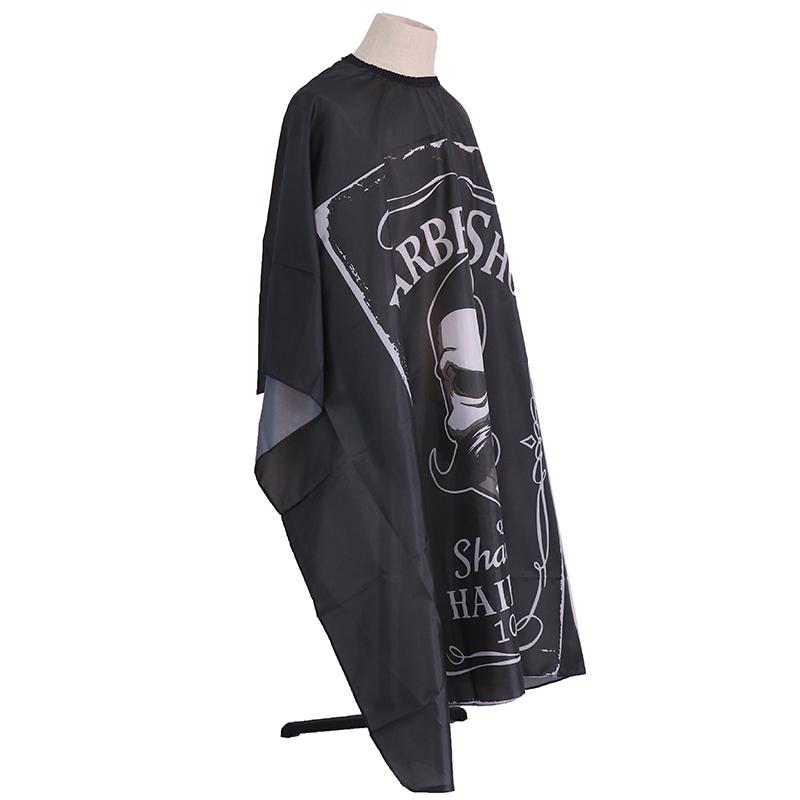 Účes Kadeřnictví Barber Cloth Vzor lebky Zástěra Polyester Cape Holičské šaty