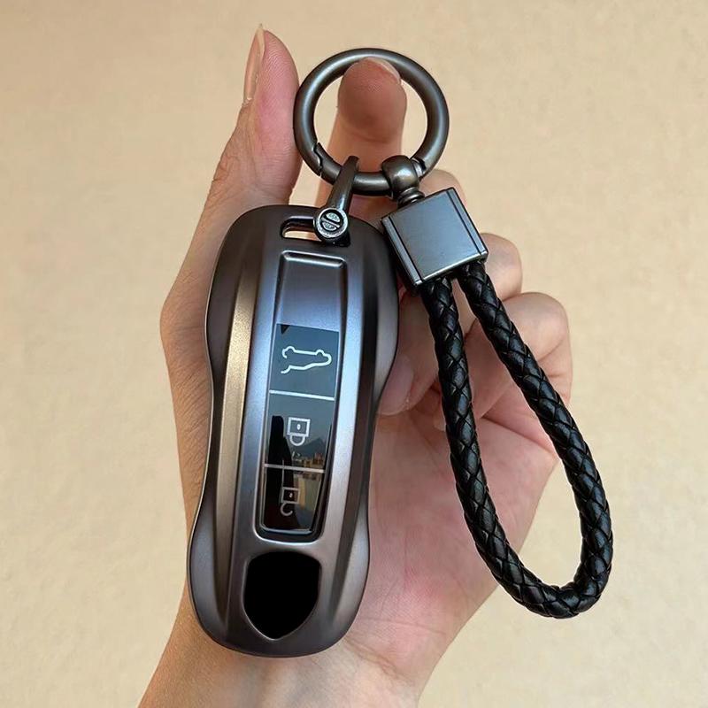 Tpu Auto Key Fob Cover Case Housing Key Ring Remote Fit For Porsche Panamera Spyder Carrera Macan Cayman Cayenne 911 970 981 991 Auto Accessories