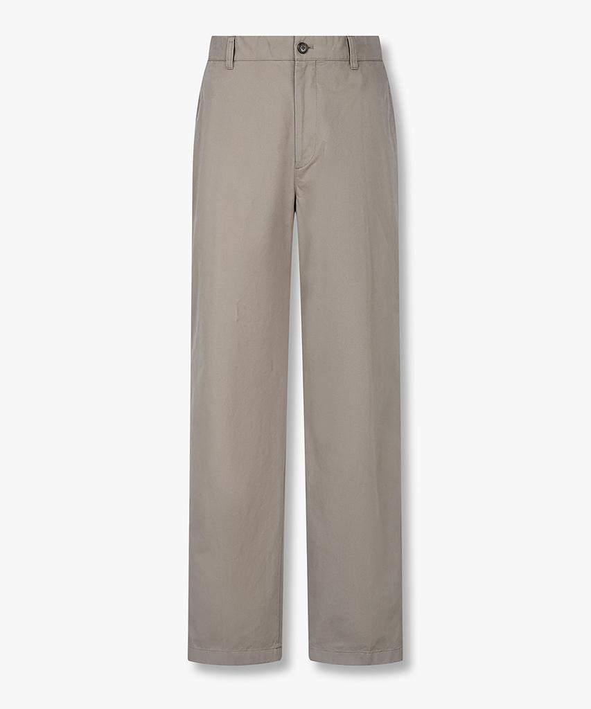 MAN ON THE BOON Washed Straight Chino Pants_Khaki Brown 4715304006