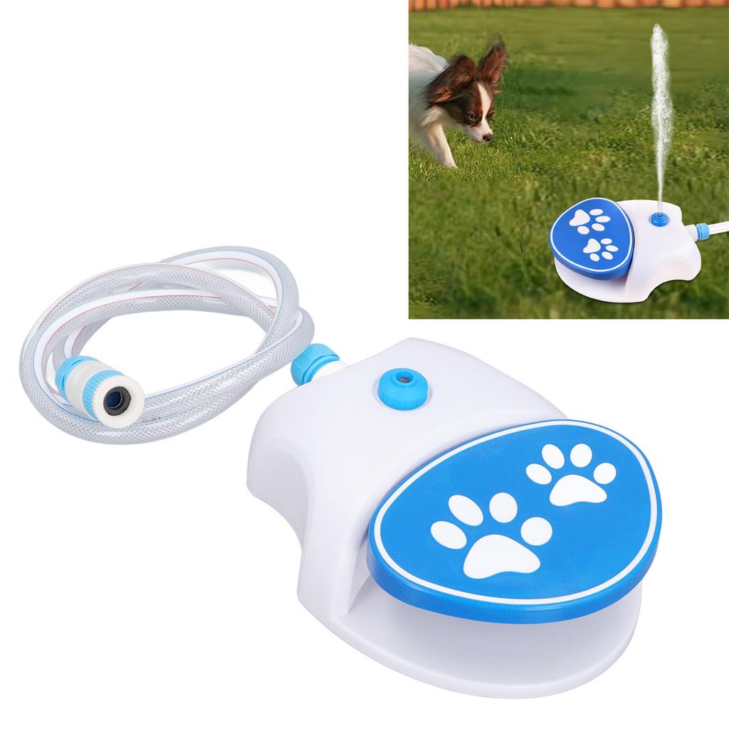 Outdoor Dog Water Fountain Step On Foot Activated Dog Water Dispenser Automatic Dog Water Sprinkler 