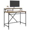 Artisan Oak Desk 100 x 50 x 90 cm Particleboard