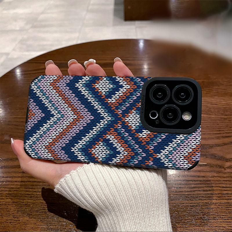 Módní měkký silikonový kryt na telefon z kůže s vertikální kresbou, zadní kryt s plnou ochranou objektivu fotoaparátu pro iPhone