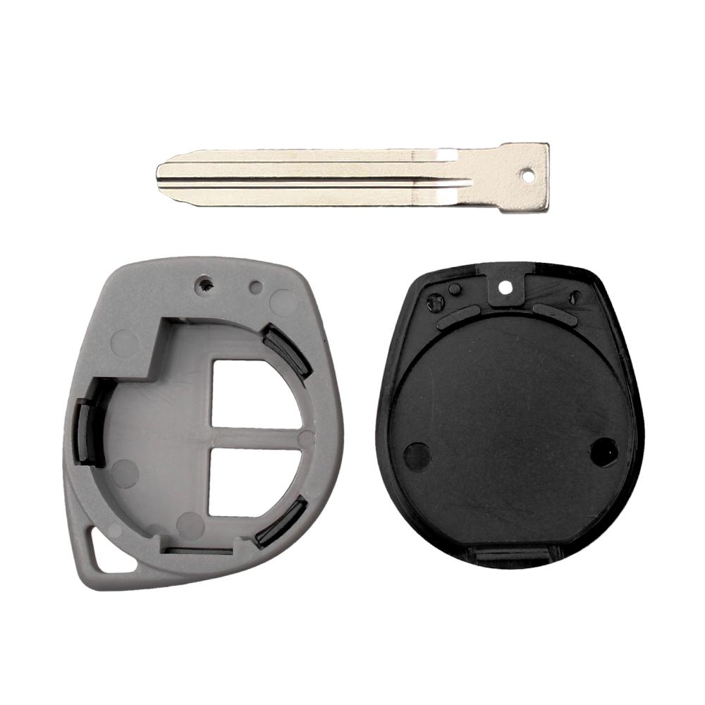 KEYYOU NEW 2 Button Remote Key Fob Shell Case Replace For SUZUKI Grand Vitara Swift SX4 VAUXHALL AGILA