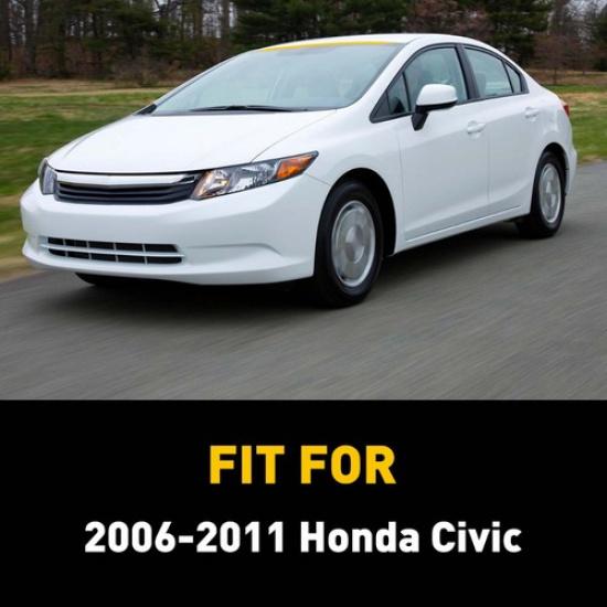 For Honda 2006-2011 Civic Windshield Molded Front Seal Molding Weatherstrip Trim