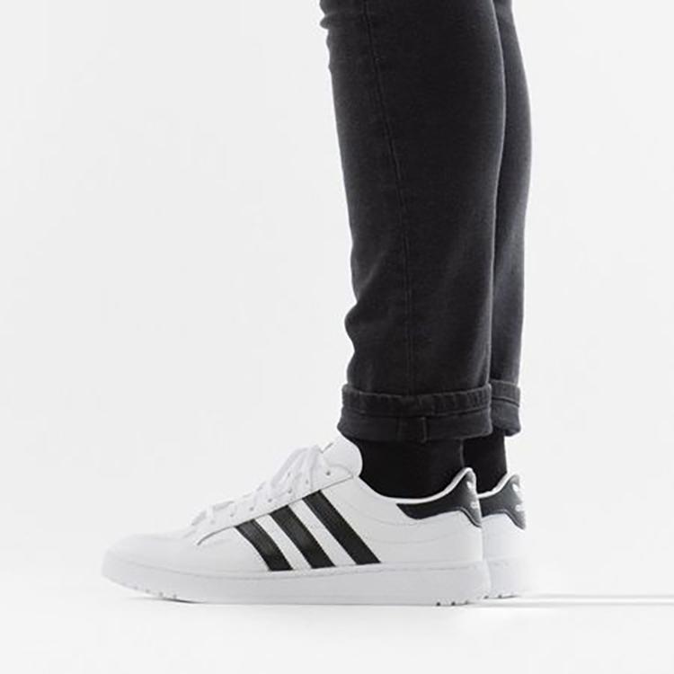 Adidas Team Court Cloud White Unisex Sneakers Core-Black EG9734