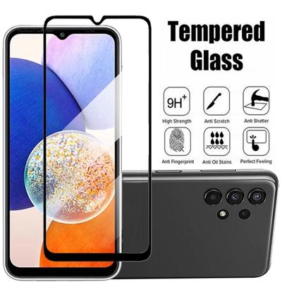 Visiškai dengiantis grūdintas stiklas, skirtas Samsung Galaxy A54 A04S A04E A04 A14 A24 A34 5G 4G ekrano apsauginė plėvelė