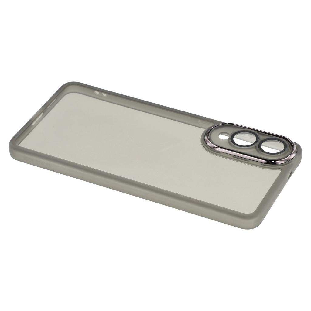 For Samsung Galaxy S25 Edge Case Electroplated Camera Frame TPU Phone Cover