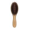 Giovanni Three Key Brush Mini Scalp Massage Hair Shine Enhancement Portable Type Natural Boar Bristles Nylon Pins Cushioning