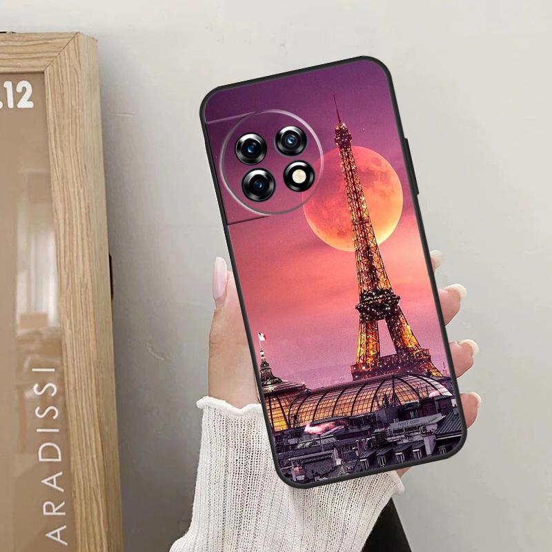 Paris Eiffel Tower France Case For OnePlus Nord 5 CE 2 3 4 Lite N20 N30 OnePlus 15 R 13R 12R 10R 13T 10T 11 12 13 Cover