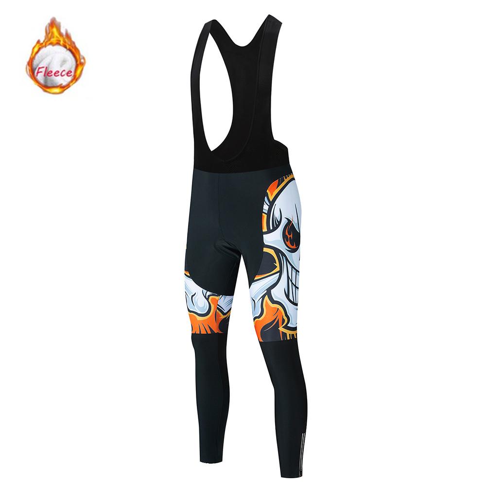

2026 Skull Men Winter Team Bicycle Clothing Fleece Road Bike Shirt Bike Clothing MTB Maillot Ciclismo Culotte Winter Fleece Warm Cycling Suit Set 4XL
