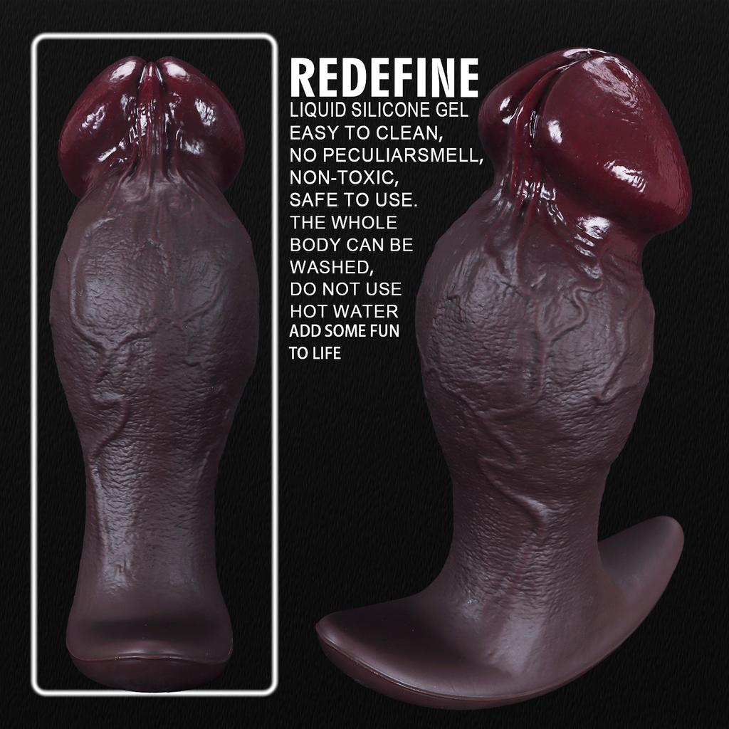 Duży Miękki Silikonowy Korek Analny Trener Analny dla Mężczyzn Kobiet Dorosła Zabawka Seksualna 18+ Dildo Korek Masażer Prostaty