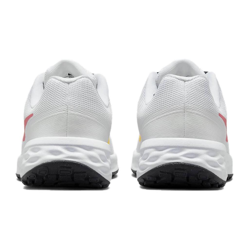 New Nike REVOLUTION 6 GS Anti Slip Wear Resistant Low Top Kids' Running Shoes White Grade School DD1096-101