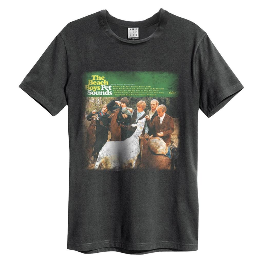 Amplified Unisex Adult Pet Sounds The Beach Boys T-Shirt