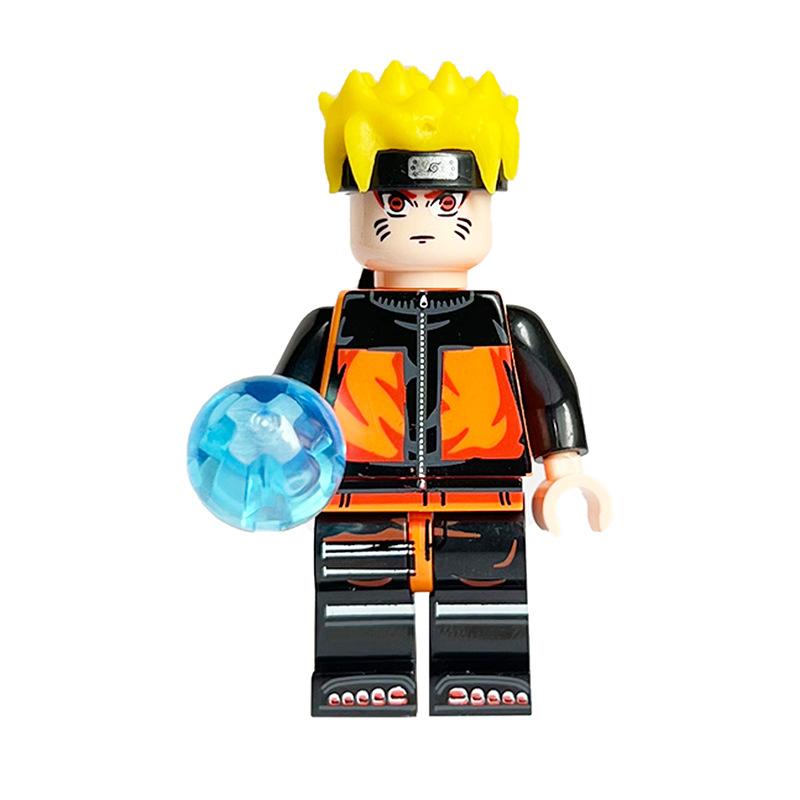 Ninja Warrior Superhero Doll With Weapon Single Building Block Assembly Toy