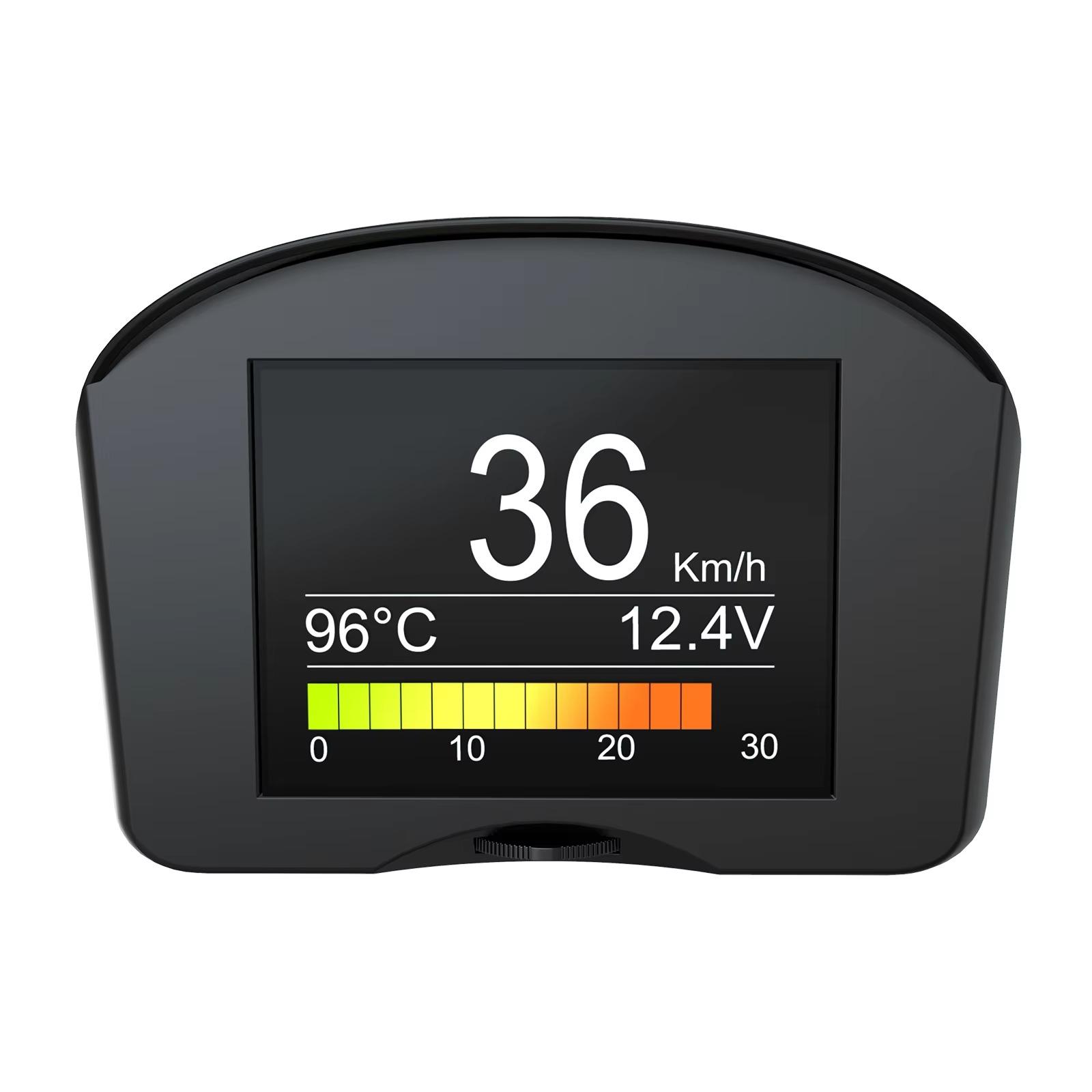 Universal X50 Plus Car OBDII HUD Meter Digital Water Temperature Monitor Gauge