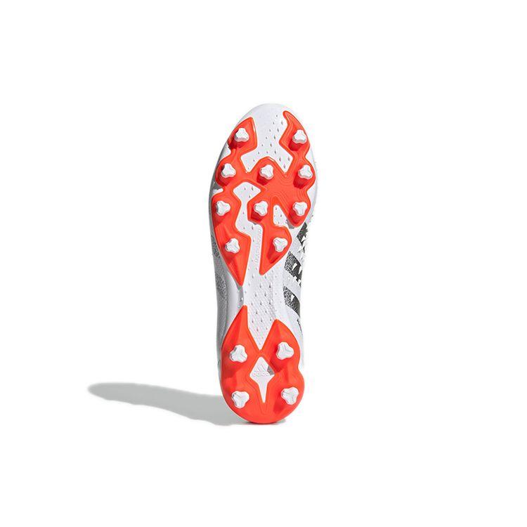 Adidas Predator Freak.3 Artificial Turf AG HG Shock Absorbing Anti-Slip Soccer Shoes Men Soccer Shoes White Gray Q47228