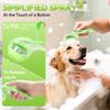 Pet Bath Brush with Shampoo Dispenser, Dog Bath Brush and Grooming Massage Brush for Dogs Cats, Easy Dog Washing Brush for Short and Long Hair