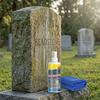 Yousheng Headstone Restoration And Cleaning Spray, Tombstone Monument Cleaner for Granite Marble Cemetery Memorials, Gentle Stone Care Way