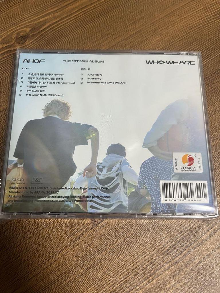 [USED] AHOF WHO WE ARE Jewel Jungwoo Item