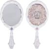 Miroir de poche Fleur Sait Fraise Cupidon Fleur Sait Miroirs de Maquillage Miroir Vintage