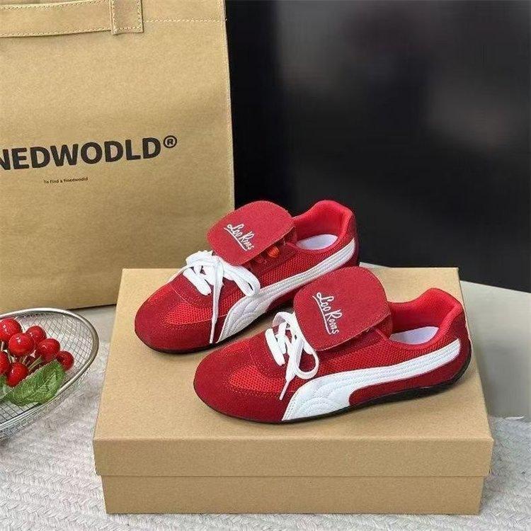 Flip Cover German Training Shoes Women's 2025 Autumn New Retro Sports Shoes Internet Celebrity Explosion Versatile Casual Shoes