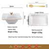 European Gold Rim Ceramic Bird's Nest Dessert Bowl with Lid | Embossed Palace Tureen Set for Sweet Soup
