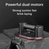 Auto Inflating Double Motor Suction Lifter 300kg Capacity 24cm Diameter LCD Power Monitors High Power Vacuum Lifting Device