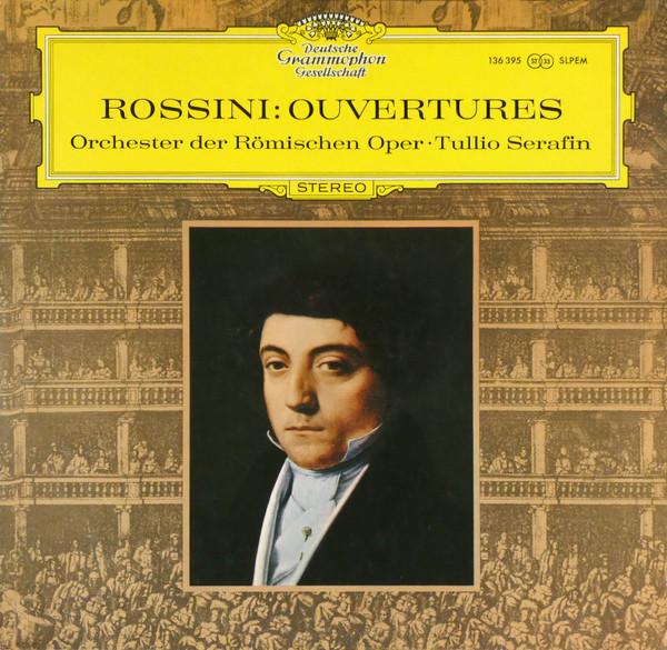 

LP Record GIOACCHINO ROSSINI ORCHESTRA DEL Ouvertures SLPEM136395 Deutsche Grammo 1965 Germany Classical Used