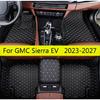 4 Doors Electric Truck Pickup Car Floor Mats Fits For GMC Sierra EV  2024 2025 2026 2027 Auto Full Set Leather Carpet Pads
