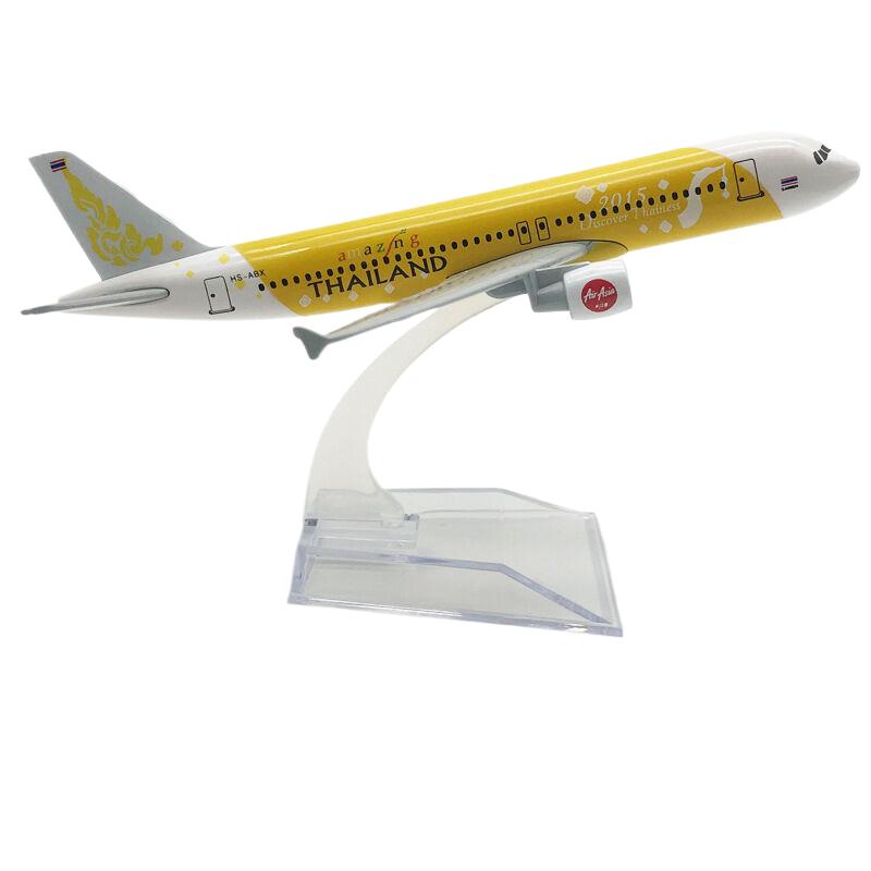 

Thailand Asia Yellow Alloy Airplane Model 16cm жёлтый
