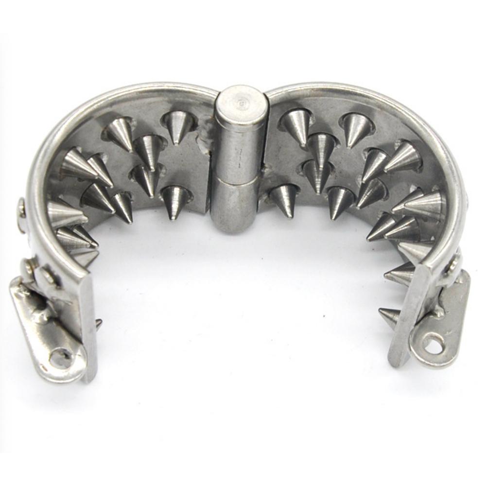 TEETH SHARP 2&4 ROWS Ring Scrotum Pendant Male Chastity Device Kalis Teeth Chastity Device Spiked Ring Male Ball Stretcher