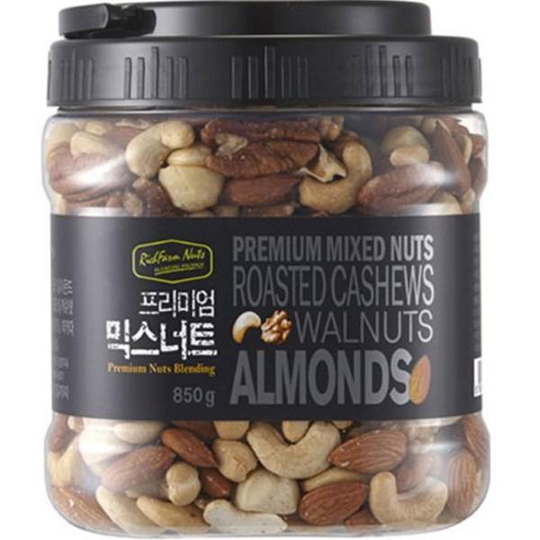 

Rich Farm Nut Premium Mix Nut, 850 г, 1 шт., корейские орехи