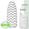 Cotton Ironing Board Cover for Ironing with Special Padding for Easy Ironing - Universal Fit