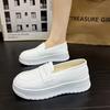 One Pedal Soft Sole Breathable Thick Sole New Summer Not Tired Feet Work Little White Shoes Heightening Medical Special Shoes