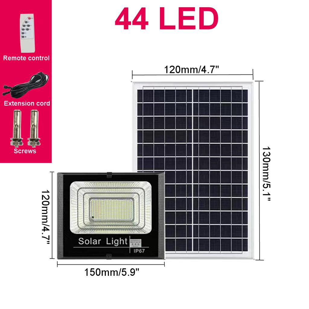 80W/350W/400W Projektionslicht Solarlampe LED Solarlicht Inländische Außenterrassenlampe RC Imprägnierung Timing für Gartenwand im Freien