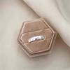 Fashion Couple Rings Set Silver Color Simple Opening Adjustable Finger Ring Jewelry for Women Men Anniversary Gift