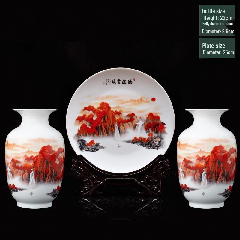 Jingdezhen Ceramic Vases - Chinese Home Decor for TV Cabinets & Shelves