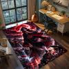 Itachi Uchiha Bedroom Interior Ornament Floor Mat, Non Slip Washable Large Area Carpet Rug.-TING