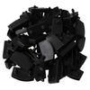 10 STUKS Plastic Eindkappen Zijkant en Midden Bedlatten Houders Connector Bevestigingsaccessoires Voor Houten Enkele Dubbele King Size Bedden