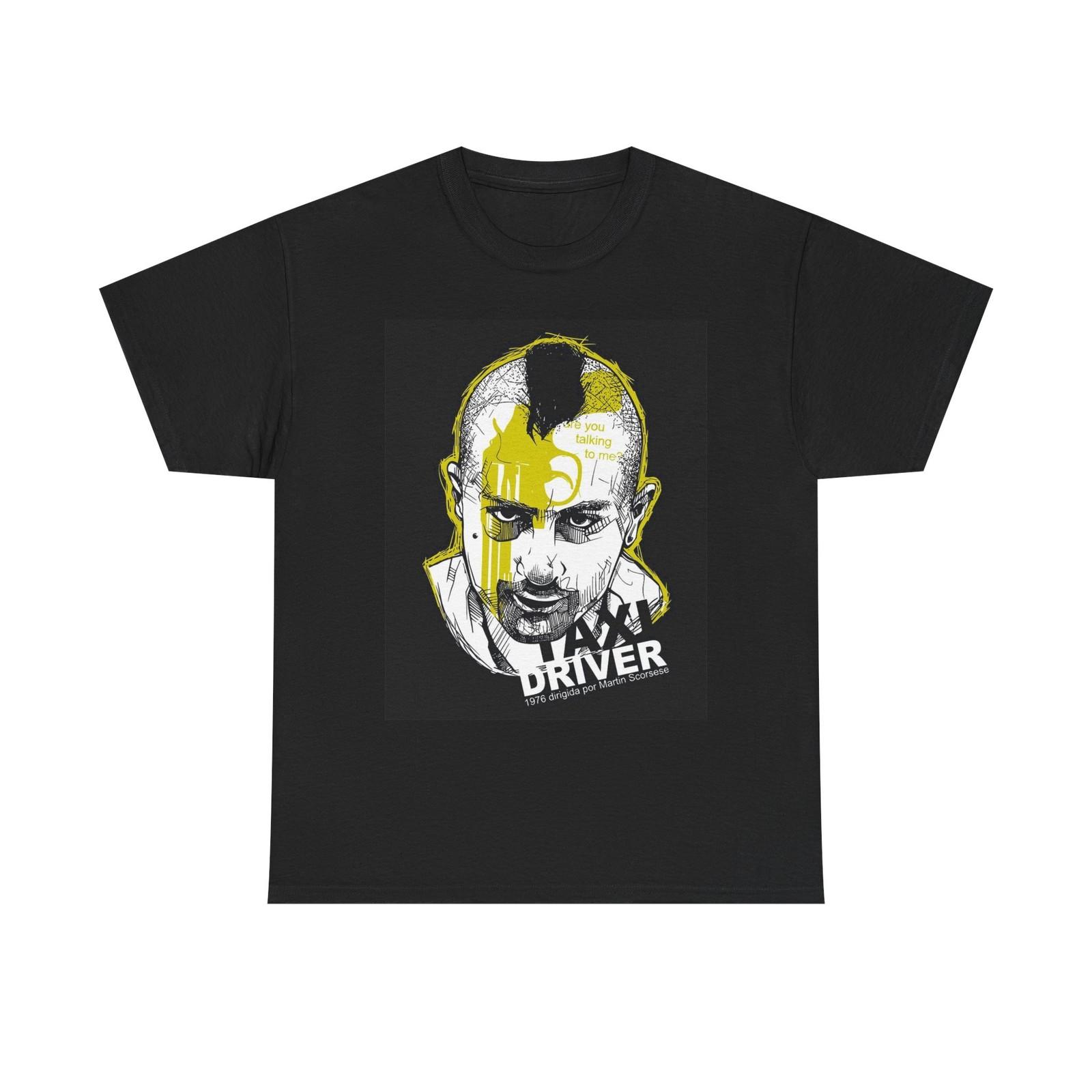 Taxi Driver Graphic T Shirt Vintage Movie Poster Unisex Heavy Cotton Tee S