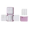 Empty Watercolor Palette, Watercolor Tins Box Palette Paint Case with Empty Pans, Paint Tray Palette Box for Watercolor