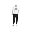 Nike Standard Issue Solid Color Quick-Dry Fleece Panel Casual Tapered Knit Sports Pants Men Bottoms Black FN2671010