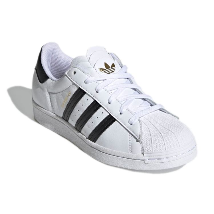 Adidas Originals Superstar Comfortable Durable Low-Top Sneakers Women Sneakers Bright-White H03904
